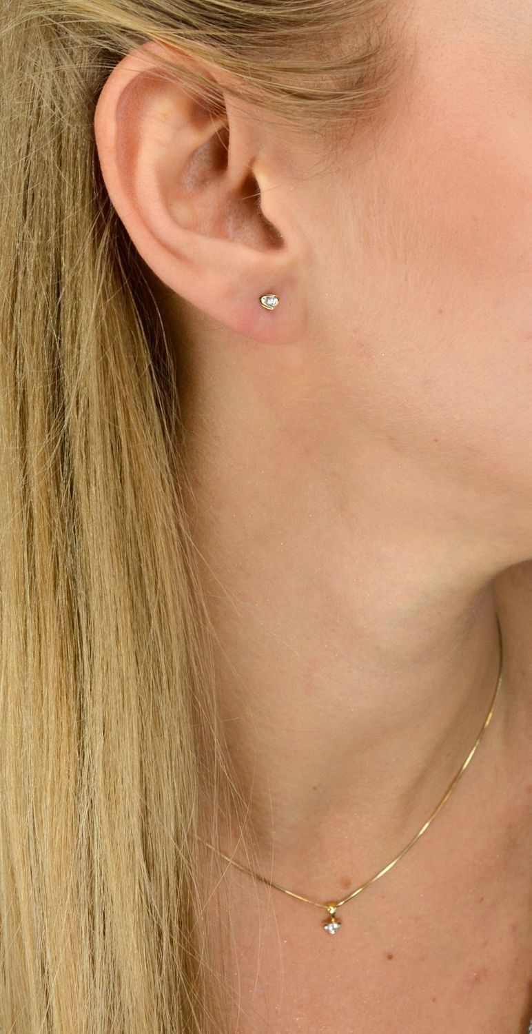 Kolczyki złote DIAMENT białe złoto, diamenty E 380.jpg